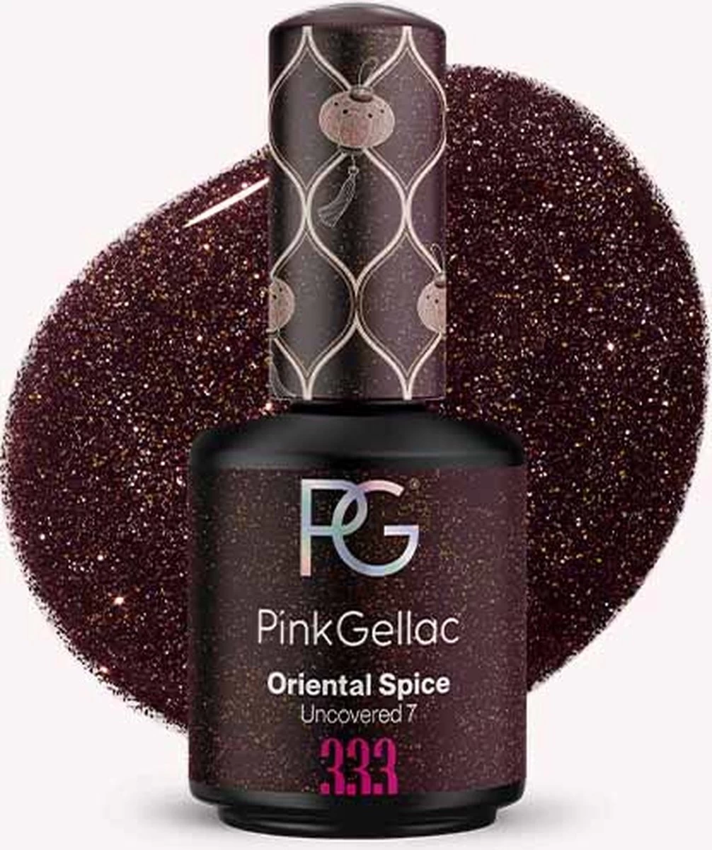 Pink Gellac - Oriental Spice - Gellak - Bruin - 15 Ml 3 Pink Gellac - Oriental Spice - Gellak - Bruin - 15 Ml