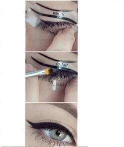 GEAR 3000® Eyeliner Stempel - Stamp - Stencil - Wing - Sjabloon - Smokey Eyes - Herbruikbaar 2 Stuks -Mooi Leven 1009x1200 1