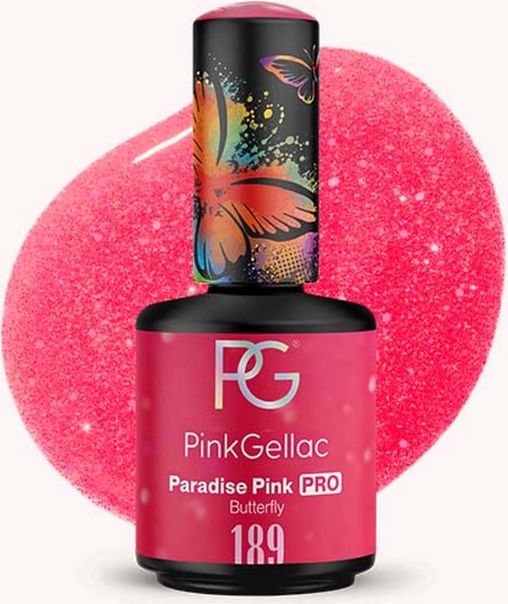 Pink Gellac - Paradise Pink - Gellak - Vegan - Roze - Glanzend - 15ml 12 Pink Gellac - Paradise Pink - Gellak - Vegan - Roze - Glanzend - 15ml - Afbeelding 10