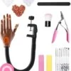Merkloos Oefenhand Voor Nagels - Nailtrainer - Nagel Oefenhand - Compleet Acryl Nagels Starterpakket -Mooi Leven 1021x1200 3