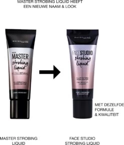 Maybelline Master Strobing Liquid - 100 Light -Mooi Leven 1026x1200