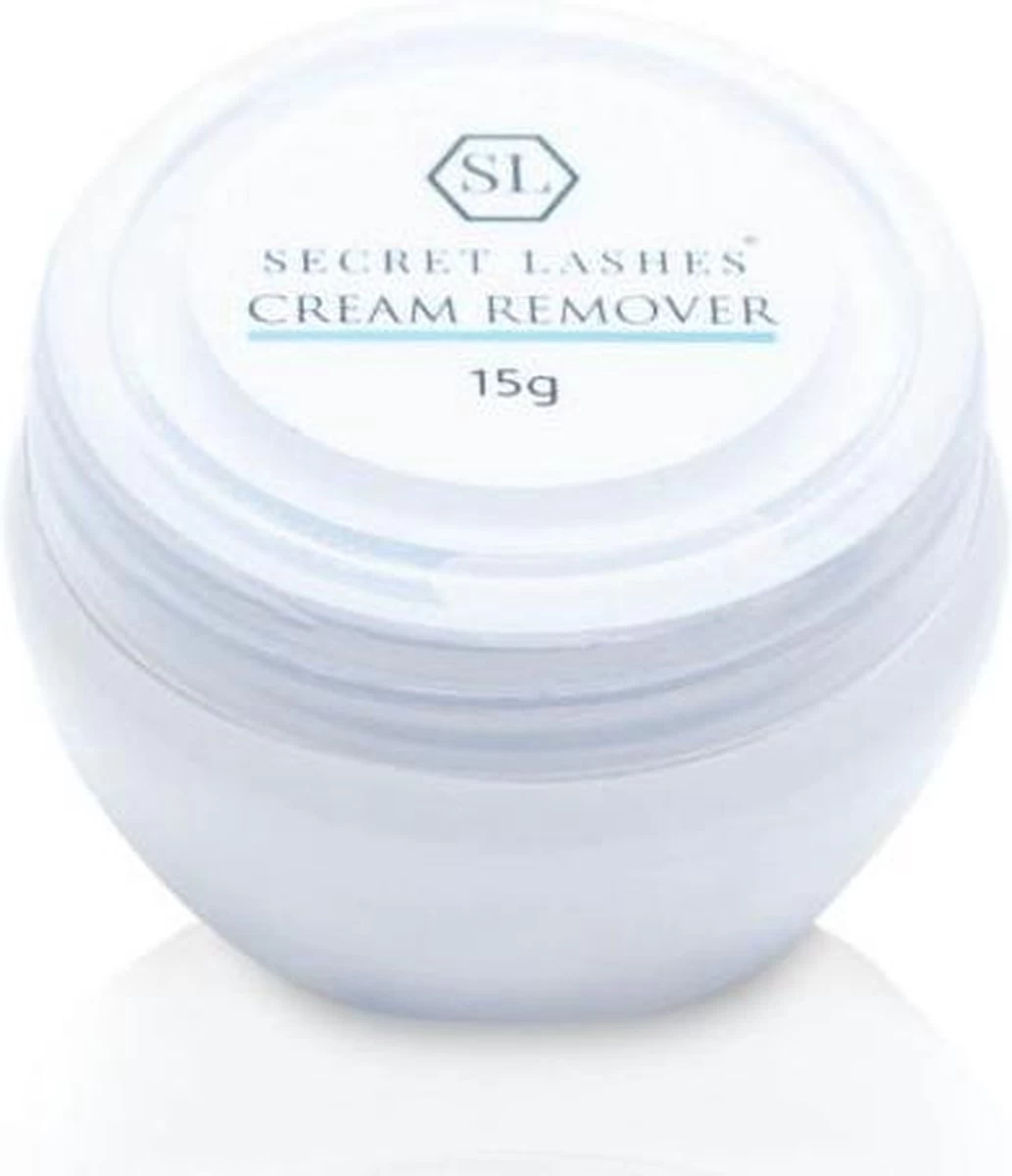Secret Lashes Cream Remover Wimperextensions 15gr. 3 Secret Lashes Cream Remover Wimperextensions 15gr.