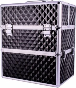 SUNONE Make Up Koffer Patroon Zwart XL -Mooi Leven 1034x1200 3