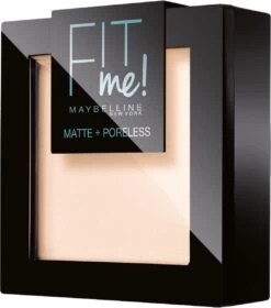 Maybelline Fit Me Matte + Poreless Compact Poeder - 104 Soft Ivory -Mooi Leven 1058x1200 1