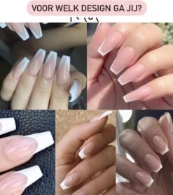 Byama Nagel Stempel - Stempel Set - Nailstamp - Nail Stamp Set - Transparante Jelly Stempel - Nail Art - Nagel Stempel Doorzichtig - Nagel Stempel Silicone - Nagel Kussen - Nagel Stempelplaat - Stempel Nagellak - French Manicure - French Nails - -Mooi Leven 1062x1200 2