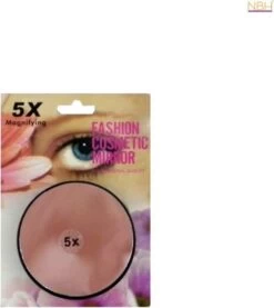 Merkloos 5x Vergrotende Make Up Spiegel (7.5 Cm)