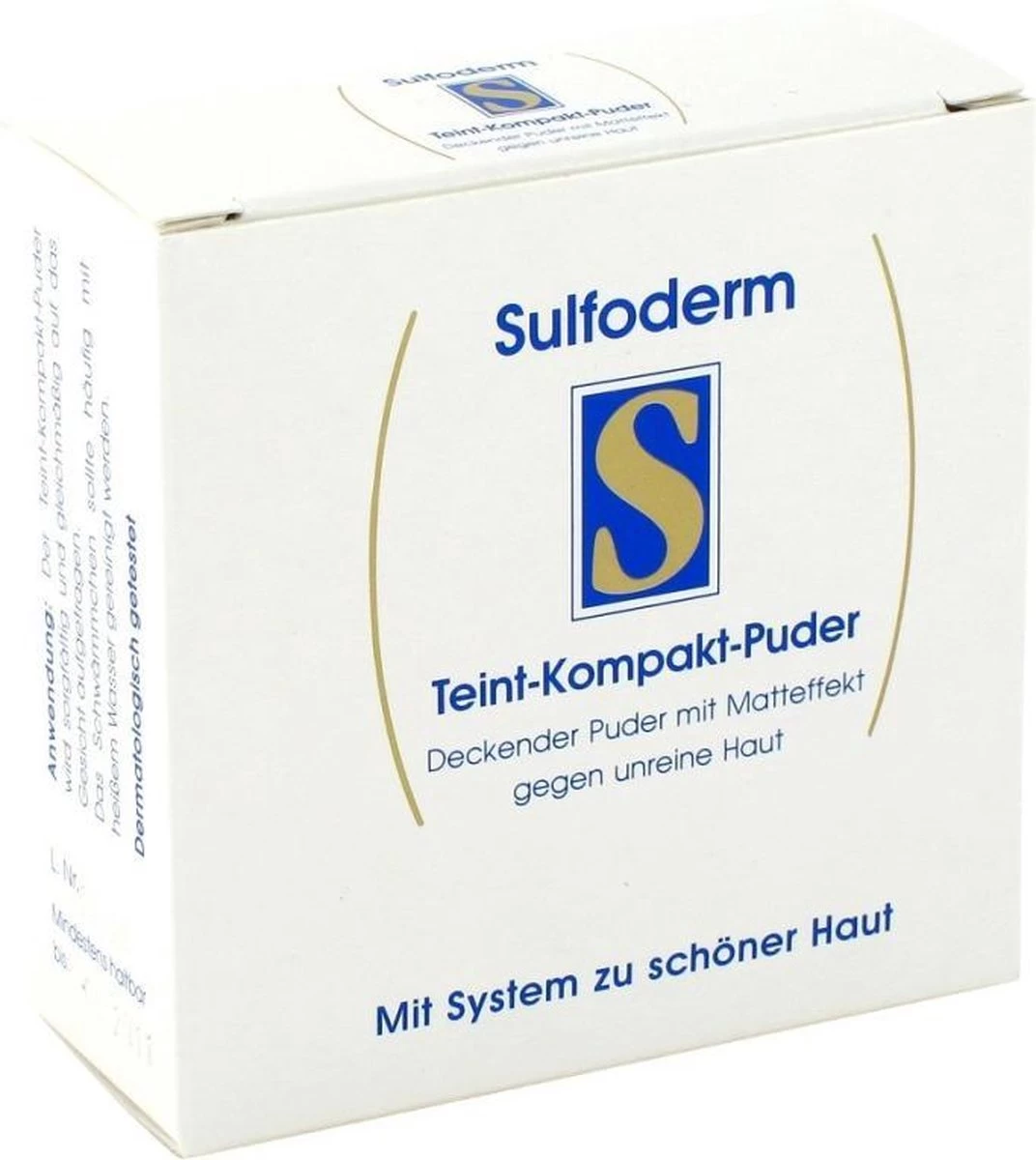 Sulfoderm S Teint Compact - Make-up Poeder 4 Sulfoderm S Teint Compact - Make-up Poeder - Afbeelding 2