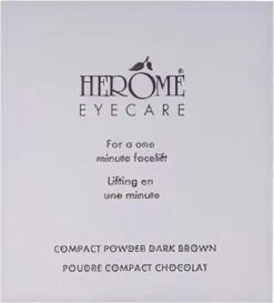 Herome Eye Care Wenkbrauw Poeder Donkerbruin - Compact Brow Powder Dark Brown - Waterproof Verrijkt Met Panthenol - Volumineuze Wenkbrauwen -Mooi Leven 1085x1200 1