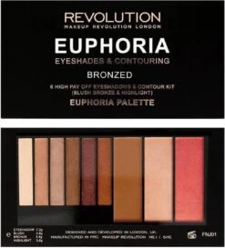 Makeup Revolution Euphoria Palette - Bronzed Euphoria -Mooi Leven 1086x1200