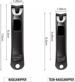 Nagelknipper Set Van 2 Voor Vingernagels En Teennagels Teennagelknipper - RVS 12 Nagelknipper Set Van 2 Voor Vingernagels En Teennagels Teennagelknipper - RVS -Mooi Leven 1104x1200 4