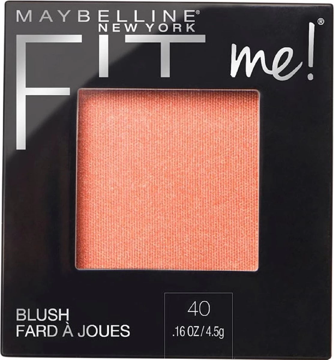 Maybelline Fit Me Blush - 40 Peach - Oranje - Natuurlijk Ogende Rouge 13 Maybelline Fit Me Blush - 40 Peach - Oranje - Natuurlijk Ogende Rouge - Afbeelding 11