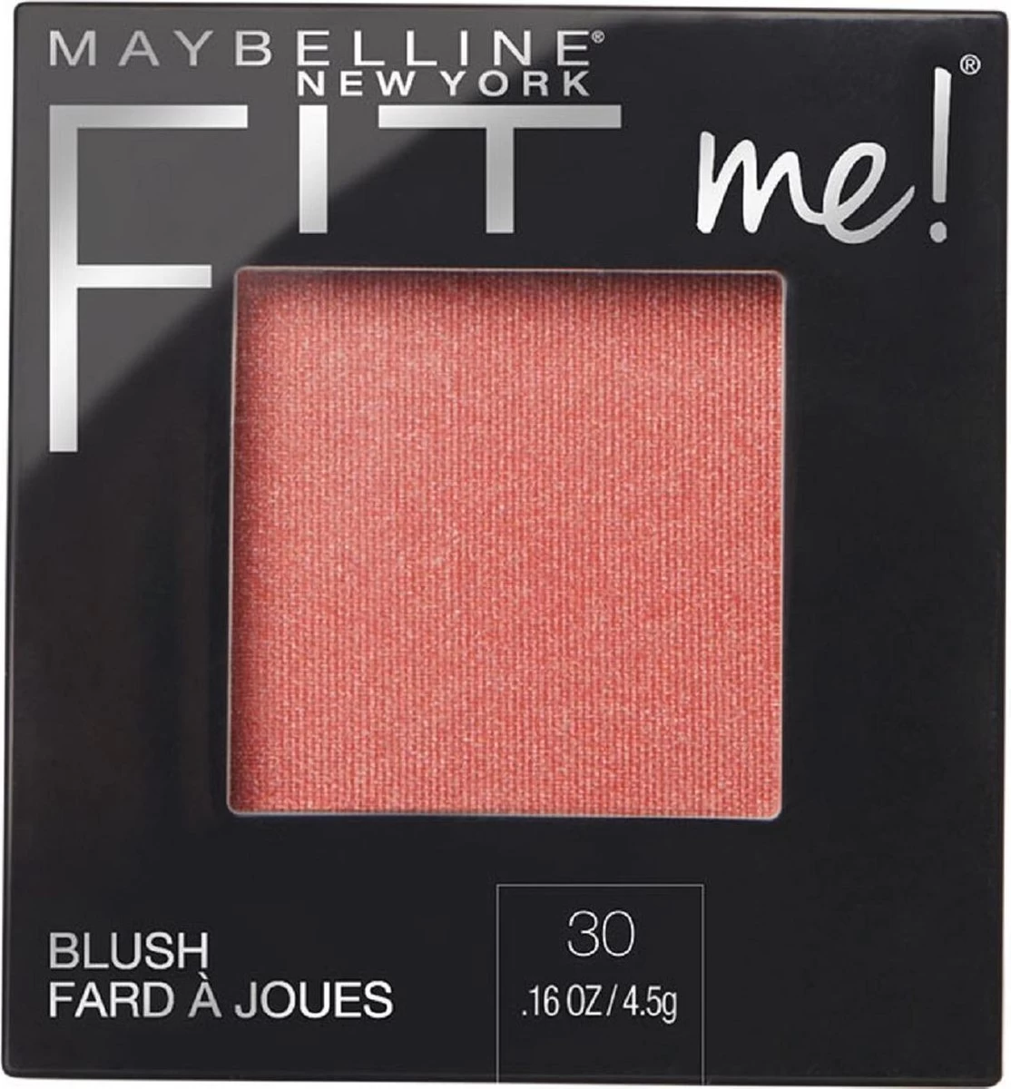 Maybelline Fit Me Blush - 30 Rose - Roze - Natuurlijk Ogende Rouge 11 Maybelline Fit Me Blush - 30 Rose - Roze - Natuurlijk Ogende Rouge - Afbeelding 9
