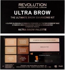 Makeup Revolution Ultra Brow The Ultimate Brow Enhancing Kit - Fair To Medium 9 Makeup Revolution Ultra Brow The Ultimate Brow Enhancing Kit - Fair To Medium -Mooi Leven 1119x1200 5