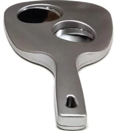 Handspiegel Trio - Spiegel Ø 13,5 Cm - 1X 3X & 5X Vergrotend - Zilver - Afmeting: 25 X 13,3 Cm. 6 Handspiegel Trio - Spiegel Ø 13,5 Cm - 1X 3X & 5X Vergrotend - Zilver - Afmeting: 25 X 13,3 Cm. -Mooi Leven 1124x1200 6