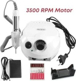 Merkloos Gellak Startespakket - Professioneel- Gellak - Gellak Lamp - Lamp 120W - Nagelpolijstmachine 35000 RPM - Pedaalbesturing - Nageldroger Met LED - Acryl Nagel - Gellak Set - Gellak Remover - 12 Kleuren Polygel -Mooi Leven 1126x1200 5