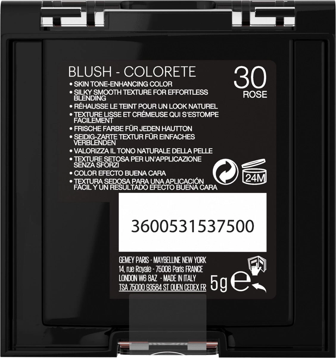 Maybelline Fit Me Blush - 30 Rose - Roze - Natuurlijk Ogende Rouge 9 Maybelline Fit Me Blush - 30 Rose - Roze - Natuurlijk Ogende Rouge - Afbeelding 7