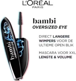 L’Oréal Paris Bambi XXL Oversized Eye Mascara - Zwart - Volume & Lengte Mascara - 8.9ml 14 L’Oréal Paris Bambi XXL Oversized Eye Mascara - Zwart - Volume & Lengte Mascara - 8.9ml -Mooi Leven 1132x1200 4