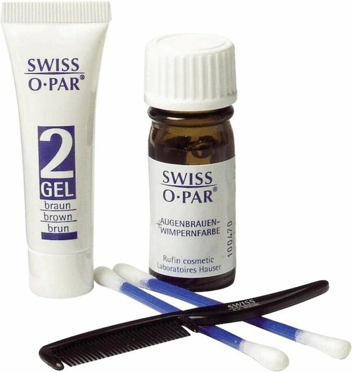 Swiss O Par - Wenkbrauw- En Wimperverf Bruin 1 Set 6 Swiss O Par - Wenkbrauw- En Wimperverf Bruin 1 Set - Afbeelding 4