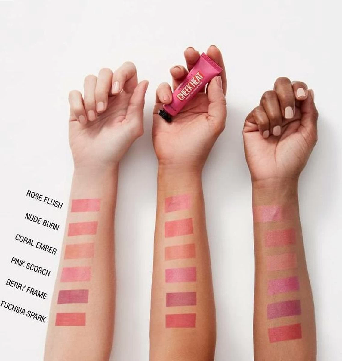 Maybelline Cheek Heat Blush 15 Nude Burn 15 G Crème 12 Maybelline Cheek Heat Blush 15 Nude Burn 15 G Crème - Afbeelding 10