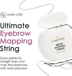 Marie-José & Co - Brow Mapping String - Voor Henna Brows & Microblading - Kleur Draad: Zwart - 1 X 10 M - 50 Toepassingen -Mooi Leven 1137x1200 9