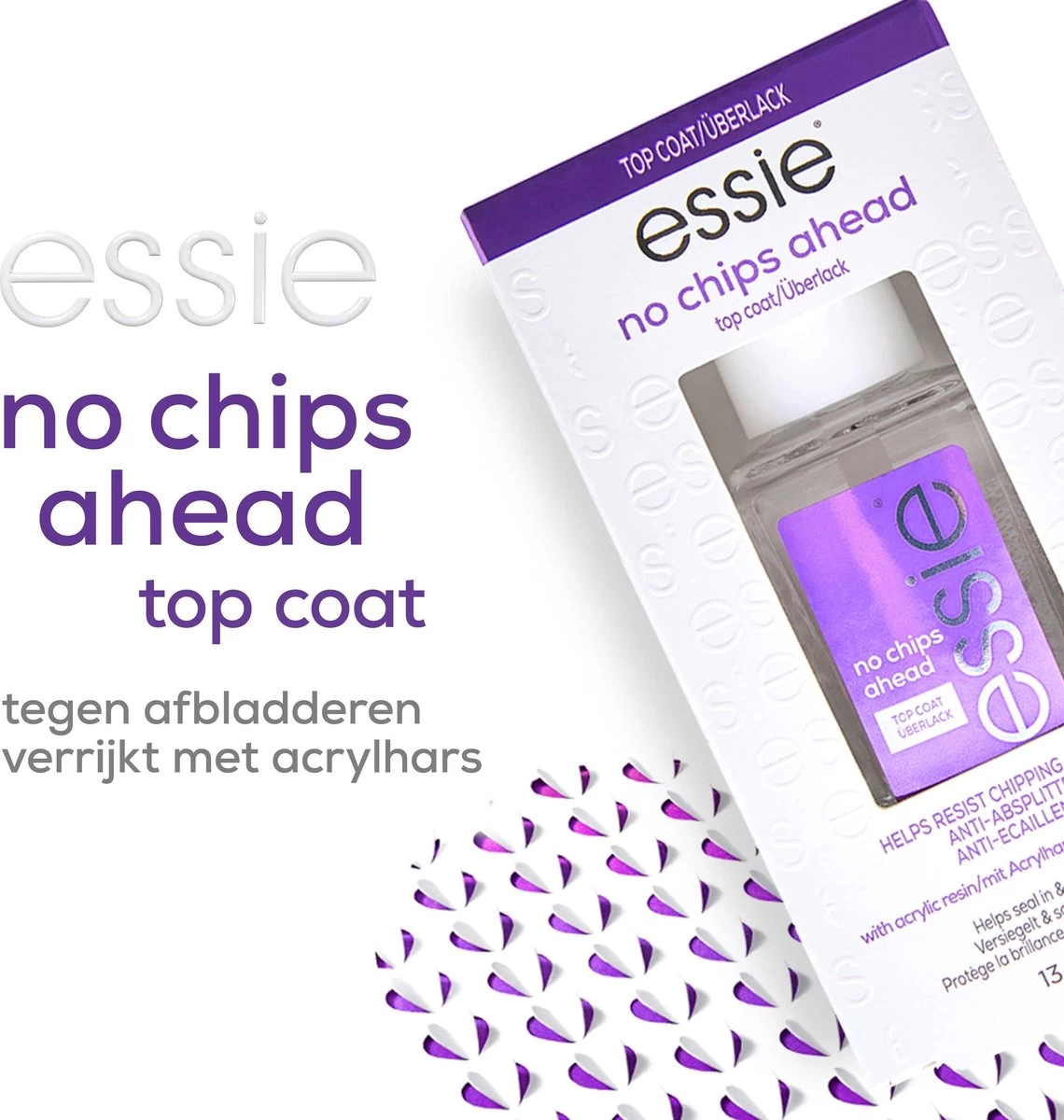 Essie No Chips Ahead Top Coat - Nagellak 7 Essie No Chips Ahead Top Coat - Nagellak - Afbeelding 5