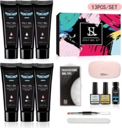 Gelnagels Set MEGA PACK + Nagel Vijl | Gellak Starterspakket | Polygel Kit | Nepnagels | Gellak Set | Nail Art Pakket | UV Gel | Manicure Set | Gel Nagellak Nagel Decoratie | UV Lamp | Starterspakket | Nail Care | Nagelstad 13 Gelnagels Set MEGA PACK + Nagel Vijl | Gellak Starterspakket | Polygel Kit | Nepnagels | Gellak Set | Nail Art Pakket | UV Gel | Manicure Set | Gel Nagellak Nagel Decoratie | UV Lamp | Starterspakket | Nail Care | Nagelstad -Mooi Leven 1149x1200 7