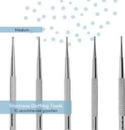 YUBBI™ 5 Delige Nail Art Dotting Tool Set - Nagellak Acryl Penselen - Dubbelzijdig - RVS - 10 Maten -Mooi Leven 1150x1200 6