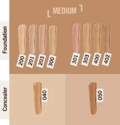 Rimmel London Match Perfection Foundation - 203 True Beige -Mooi Leven 1154x1200 1