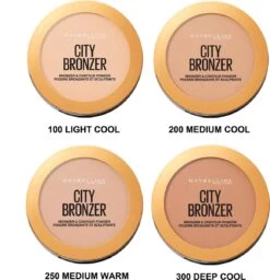 Maybelline City Bronzer Bronzer & Countour Powder - 250 Medium Warm - Bronzing En Contouring Poeder -Mooi Leven 1160x1200 2