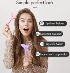 Eyeliner Tool - Wing - Winged Eyeliner - Eyeliner Aid - Applicator - Eyeliner Helper - Mascara Helper - Perfecte Eyeliner - Perfect - Eye Make-Up Tool - -Mooi Leven 1161x1200 11