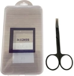 Medies - Professionele Schaar Voor Wenkbrauwen | Wenkbrauw Schaartje | Wenkbrauwschaar | Wenkbrauw Schaar | Gebogen Schaar| Schaar Voor Baard | Wenkbrauw Trimmer | Baardschaar - RVS - Zwart -Mooi Leven 1162x1200 8