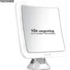 Melodii ML10X - Make Up Spiegel Met LED Verlichting - Scheerspiegel - 10x Vergroting - Met Tru-Daylight Verlichting - Voor Hem En Voor Haar -Mooi Leven 1167x1200 9