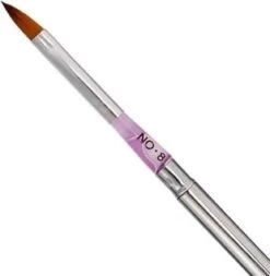 Merkloos Kwalitatieve Acryl Penseel - Nageldecoratie Pen - #8 Pink Diamond -Mooi Leven 1172x1200 12