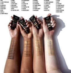 NYX Professional Makeup Born To Glow! Naturally Radiant Foundation - Tan BTGRF12 - Foundation - 30 Ml -Mooi Leven 1174x1200