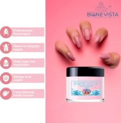 Bone Vista® Acryl Nagels Starterspakket - Wit, Roze & Transparant - Professionele Kunstnagels -Mooi Leven 1182x1200 6