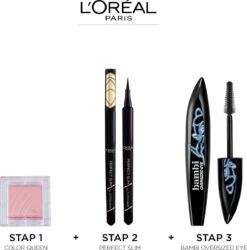 L’Oréal Paris Bambi XXL Oversized Eye Mascara - Zwart - Volume & Lengte Mascara - 8.9ml 17 L’Oréal Paris Bambi XXL Oversized Eye Mascara - Zwart - Volume & Lengte Mascara - 8.9ml -Mooi Leven 1185x1200 7