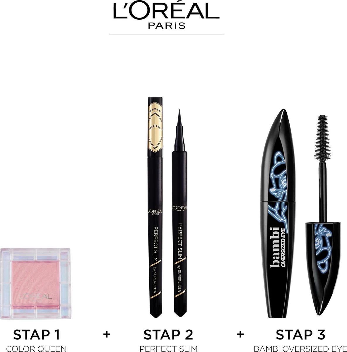 L’Oréal Paris Bambi XXL Oversized Eye Mascara - Zwart - Volume & Lengte Mascara - 8.9ml 9 L’Oréal Paris Bambi XXL Oversized Eye Mascara - Zwart - Volume & Lengte Mascara - 8.9ml - Afbeelding 7