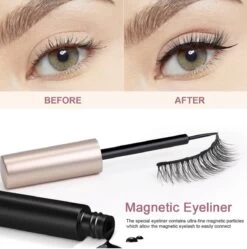 Yermin Beauty Magnetische Wimpers Set - Inclusief Wimperzetter En 2 Flesjes Waterproof Eyeliner - Wimperhouder Met Spiegel - 8+2 Paar Extra -Mooi Leven 1188x1200 13