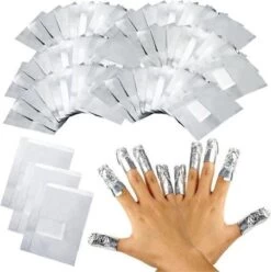 Gellak Remover - Gel Nagellak Verwijderaar Wraps - 100 Stuks