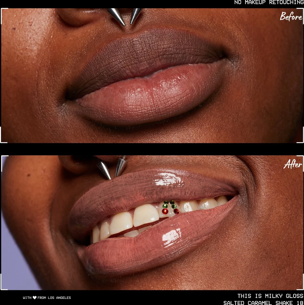 NYX Professional Makeup This Is Milky Gloss - TIMG18 Salted Caramel Shake - Lipgloss - 4 Ml 6 NYX Professional Makeup This Is Milky Gloss - TIMG18 Salted Caramel Shake - Lipgloss - 4 Ml - Afbeelding 4