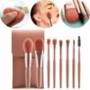 Professionele 8-Delige Make-Up Kwasten Set - Roze - Make-Up Brush Set - Poeder Kwast - Luxe Lederen Opberg Etui - Make Up Reis Etui - Cosmetica -Mooi Leven 1196x1200 18