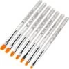 GUAPÀ - Gel Penselen Set Zilver - 7 Stuks - High Quality Gel & Nail Art Brush -Mooi Leven 1196x1200 26
