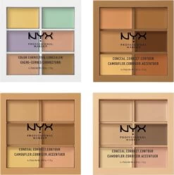 NYX Professional Makeup - 3C Palette - Color Correcting Concealer -Mooi Leven 1197x1200