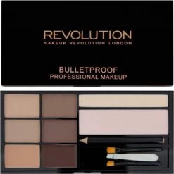 Makeup Revolution Ultra Brow The Ultimate Brow Enhancing Kit - Fair To Medium