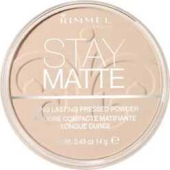 Rimmel London Stay Matte Pressed Powder - 003 Peach Glow -Mooi Leven 1198x1200 7