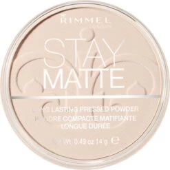 Rimmel London Stay Matte Pressed Powder - 001 Transparent - Powder -Mooi Leven 1198x1200 8