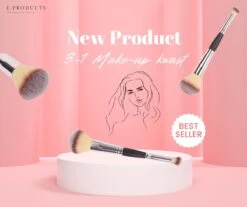 Foundation - Poeder - Make-up Kwast- Foundation Kwast - Concealer Kwast 3-in 1 - Must-have - Cadeau - Verjaardag - Populair - Trendy - Efficiënt - Tijdbesparend -Mooi Leven 1200x1005 3