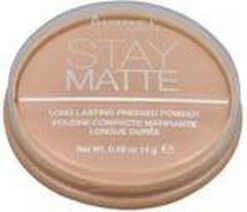Rimmel London Stay Matte Pressed Powder - 003 Peach Glow -Mooi Leven 1200x1029 1