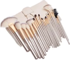 Professionele Make-up Kwastenset - 24 Delig - Beige-Goud -Mooi Leven 1200x1030 5