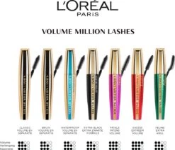 L’Oréal Paris - Volume Million Lashes - Zwart - Volume Mascara - 10.7 Ml -Mooi Leven 1200x1032 1